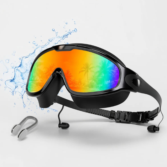 Wide-View Swim Goggles
