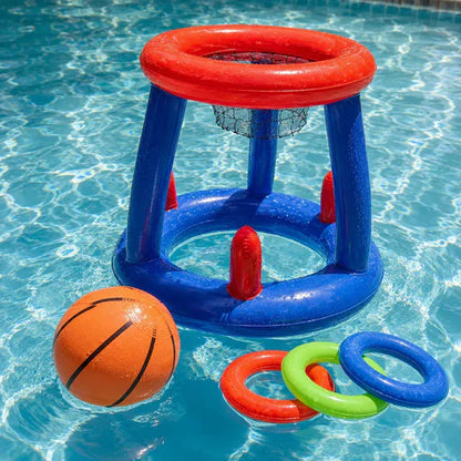 Inflatable Pool Basketball Hoop