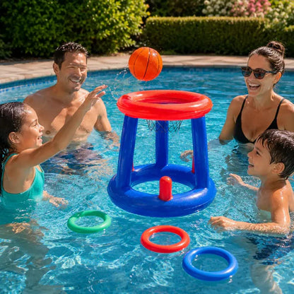 Inflatable Pool Basketball Hoop